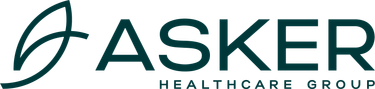 Asker logo green